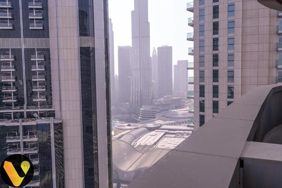 Apartment Vogue Damac Mall Street With Burj Khalifa View Dubai
